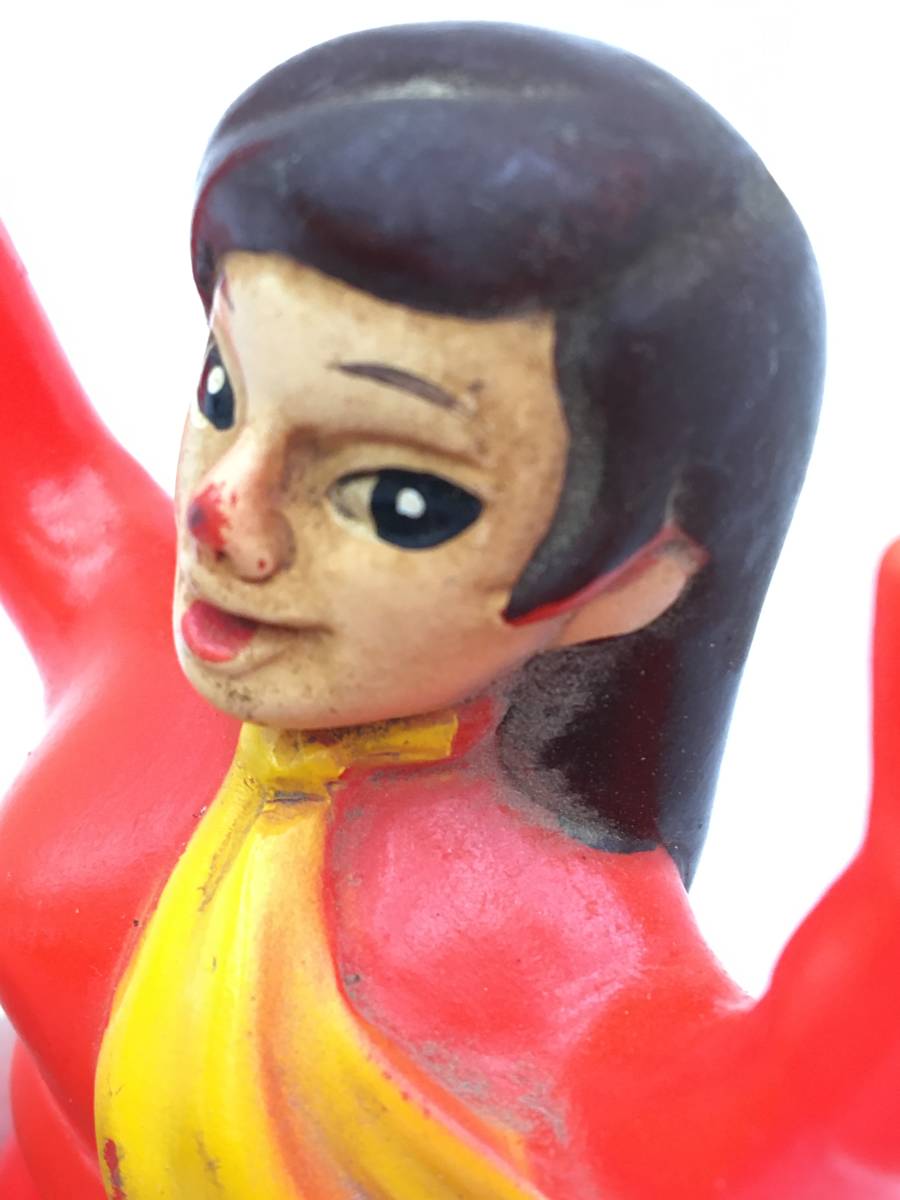 当時物 ポピー 正義を愛する者 月光仮面 紅サソリ ソフビ 紅さそり 