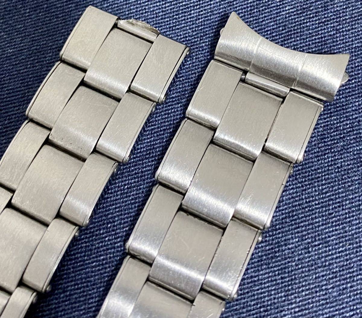 1円～ Y 純正 ROLEX ロレックス ブレス ベルト 取り付け幅19mm FF61 