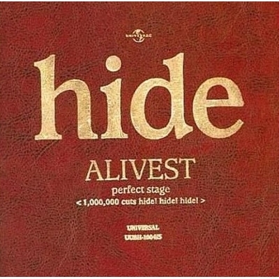 100%新品，定番 DVD hide ALIVEST perfect stage＜1 000 000 cuts hide hide hide ＞2枚組 期間限定盤(ジャパニーズポップス)｜売買されたオークション情報、yahooの商品情報をアーカイブ公開 - オークファン ジャパニーズポップス