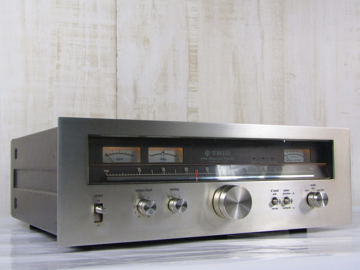 TRIO FMステレオチューナー KT-7700 トリオ ラジオチューナー Trio