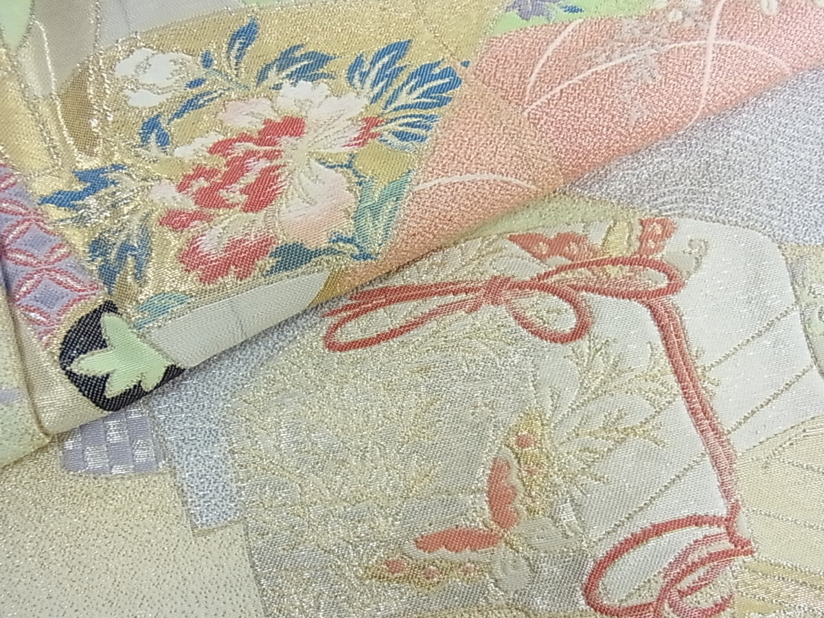 新作，本物保証 花美人着物 色留訪問着 寿光織 誰が袖花文 金銀糸 逸品 ic2638(仕立て上がり)｜売買されたオークション情報、yahooの商品情報をアーカイブ公開 - オークファン 仕立て上がり