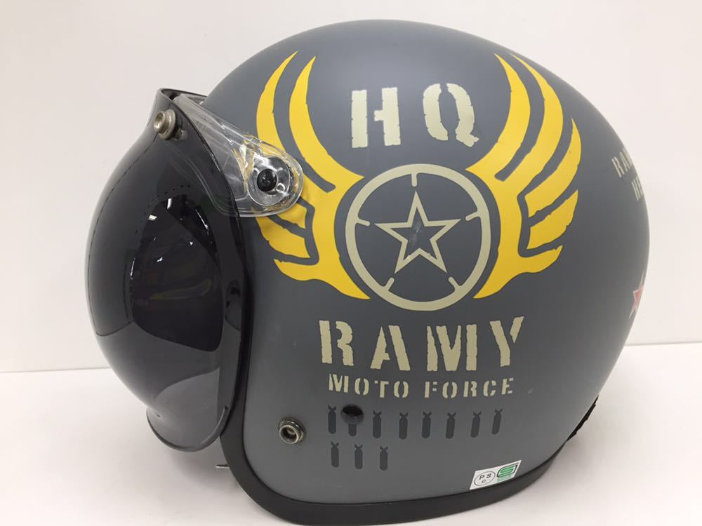 驚きの破格値，2026 OGK KABUTO ジェットヘルメット RADIC N 57-59cm グレー系(フリーサイズ)｜売買されたオークション情報、yahooの商品情報をアーカイブ公開 - オークファン ジェットヘルメット