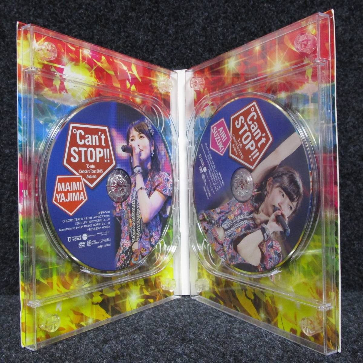 ℃-uteコンサートツアー2015秋〜℃ant STOP!! 〜　ソロボックス DVD5枚組ソロBOX「℃-ute コンサートツアー2015秋 ℃an't STOP」