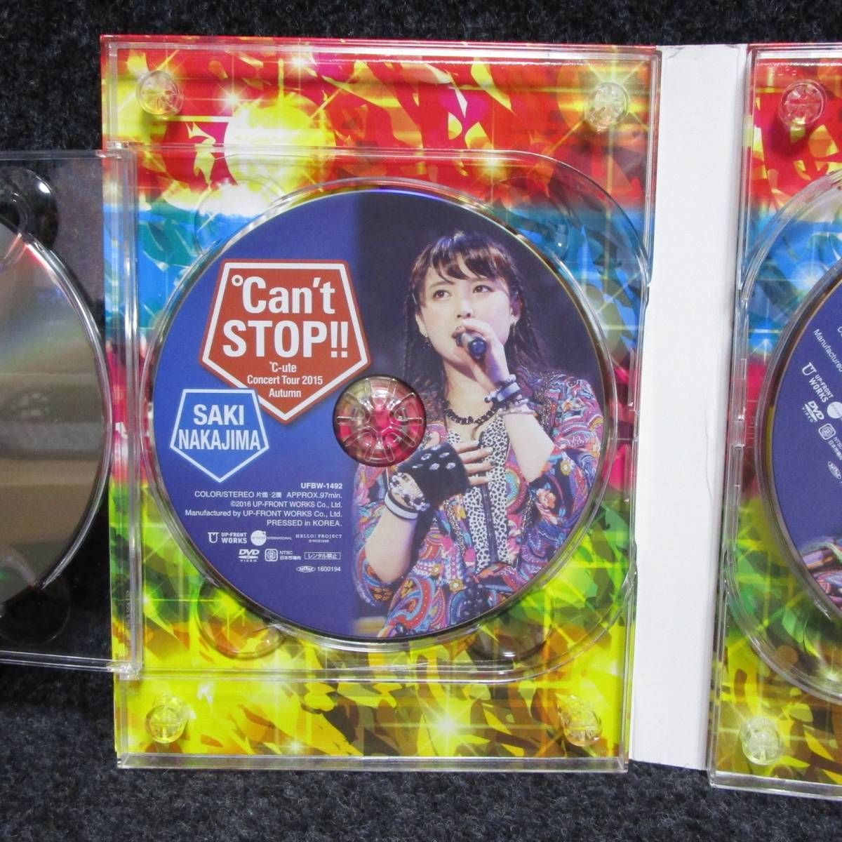 DVD5枚組ソロBOX「℃-ute コンサートツアー2015秋 ℃an't STOP」