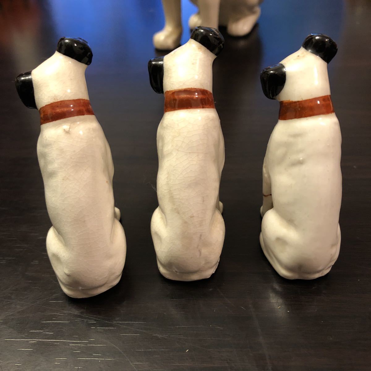 Victor ビクター犬 置物 ビクター 陶器 ニッパー犬 昭和レトロ 陶器製