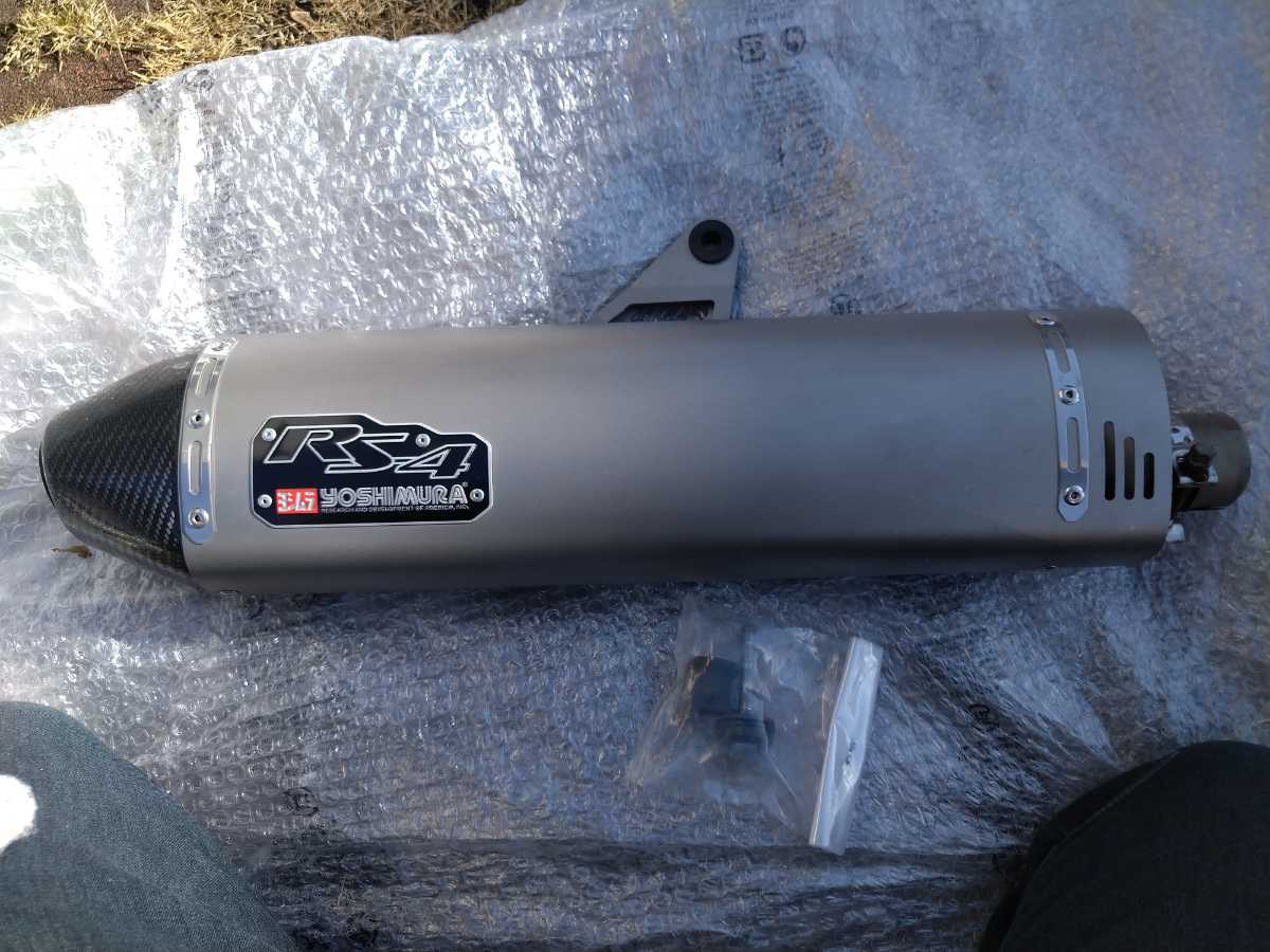 CRF1000L AfricaTwin USヨシムラスリップオンマフラー RS-4 アフリカ