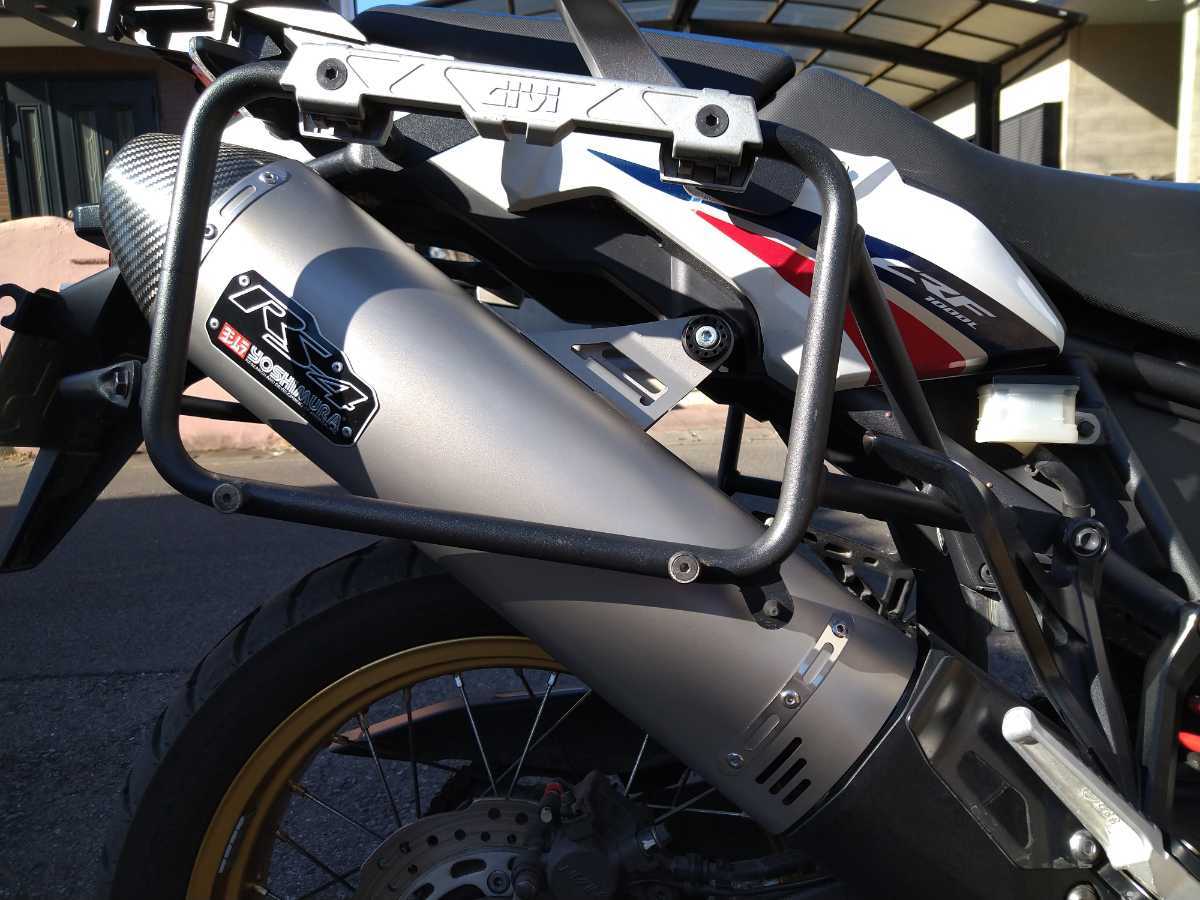 CRF1000L AfricaTwin USヨシムラスリップオンマフラー RS-4 アフリカ