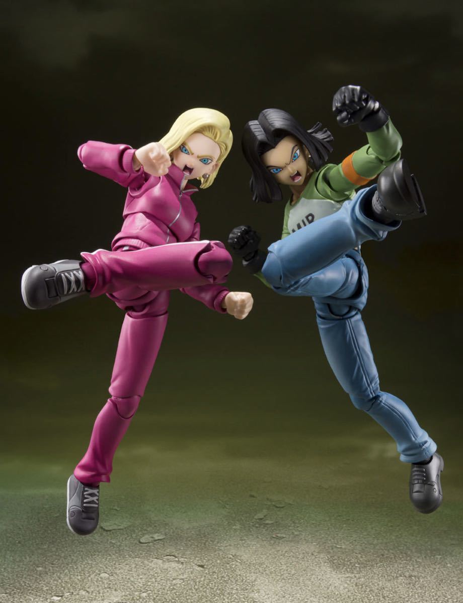 新品未開封 S.H.Figuarts 人造人間17号 人造人間18号 宇宙サバイバル編 