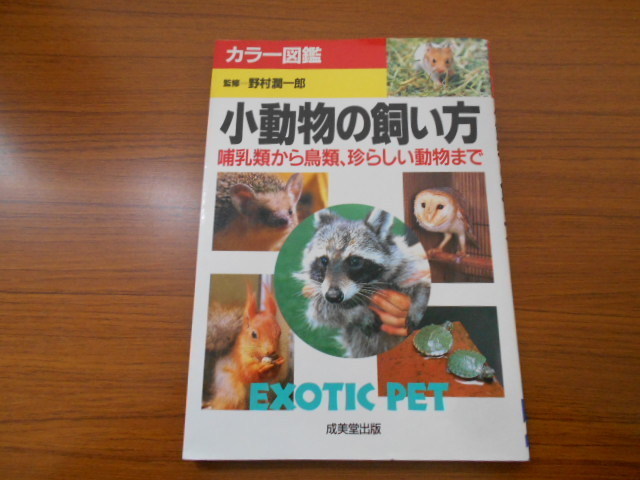 書籍 カラー図鑑 小動物の飼い方 哺乳類から鳥類 珍しい動物ま 野村潤一郎 成美堂出版 古本 Book ペット 動物 売買されたオークション情報 Yahooの商品情報をアーカイブ公開 オークファン Aucfan Com