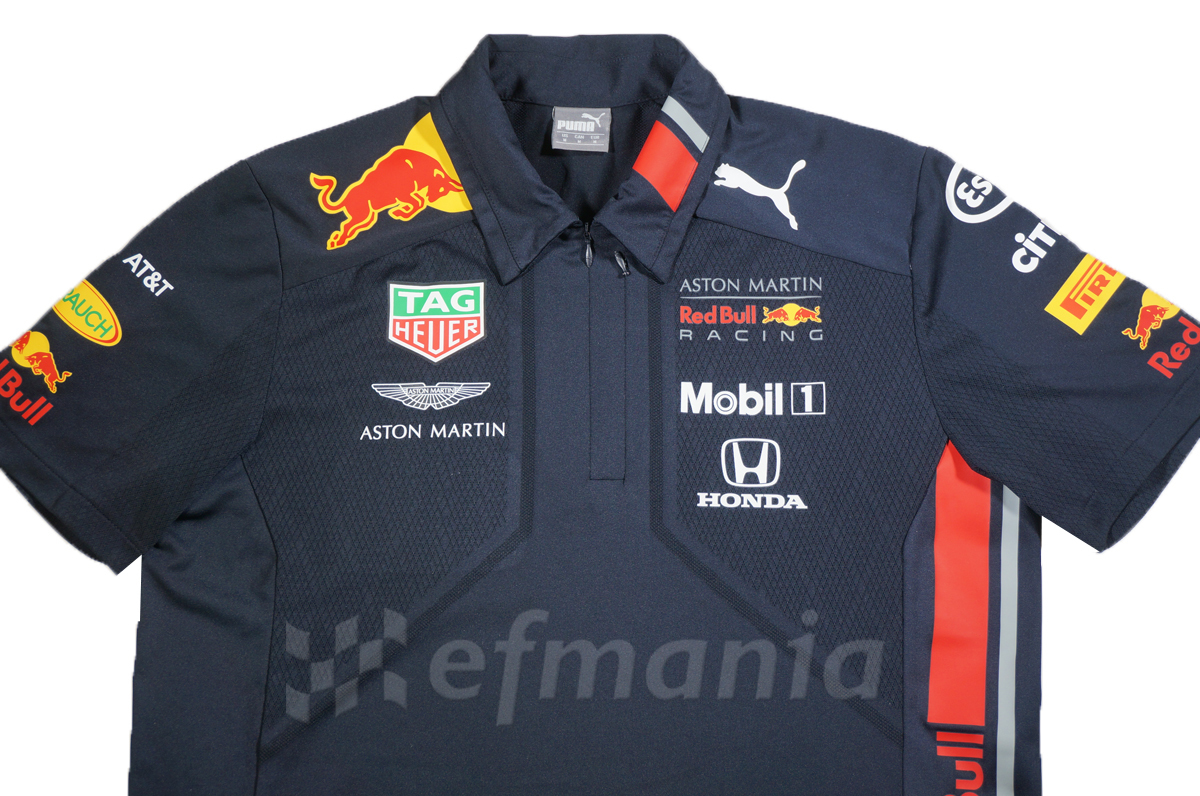 【非売品】2019 レッドブル・ホンダ F1 支給品 ポロシャツ L Puma★マックス・フェルスタッペン Redbull レッドブル ポロシャツ F1 Honda 「ありがとう」チームポロシャツ 鈴鹿サーキット