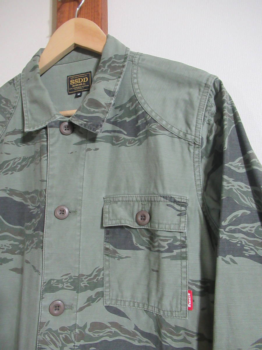THE FUCT SSDD/ファクト○ジャケット アーミー風 BROKEN TIGER CAMO 