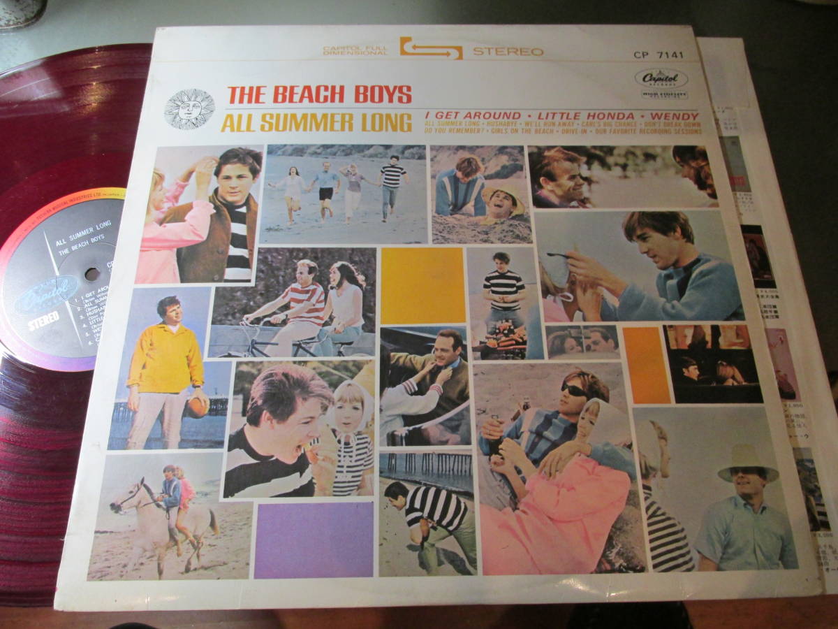 【新作登場，100%新品】 ペラジャケ赤盤/ビーチ ボーイズ/オール サマー ロング(ポピュラーボーカル)｜売買されたオークション情報、yahooの商品情報をアーカイブ公開 - オークファン ポピュラーボーカル