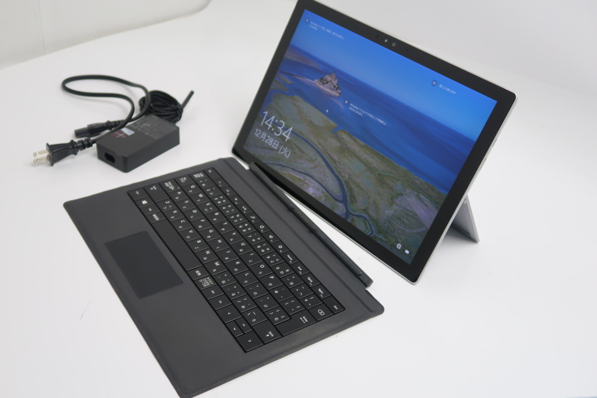 【定番人気，最新作】 12-2802 サーフェス Microsoft Surface Pro4 第6世代 Core i5-6300U-2.4GHz 4GB SSD 128GB 12.3型 Windows 10 キーボード(Windows)｜売買されたオークション情報、yahooの商品情報をアーカイブ公開 - オークファン Windows