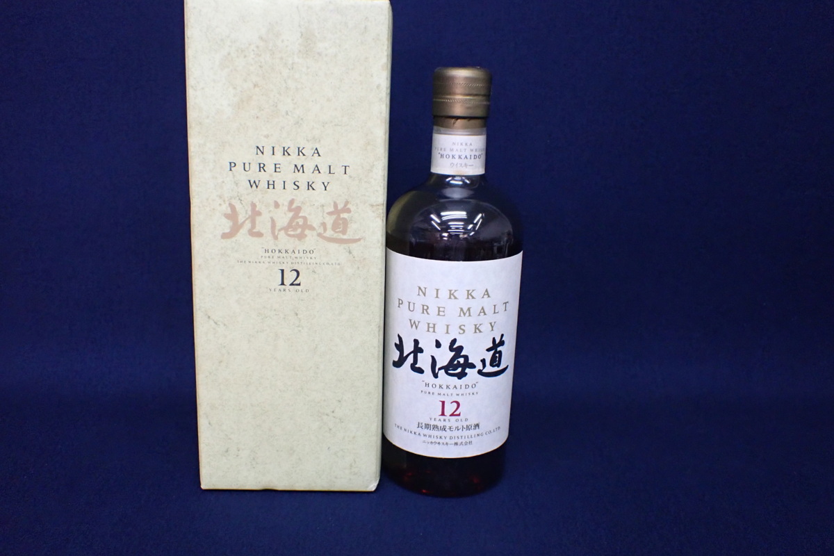 ニッカ ピュアモルト NIKKA 長期熟成モルト原酒 750ml - 12年 北海道 