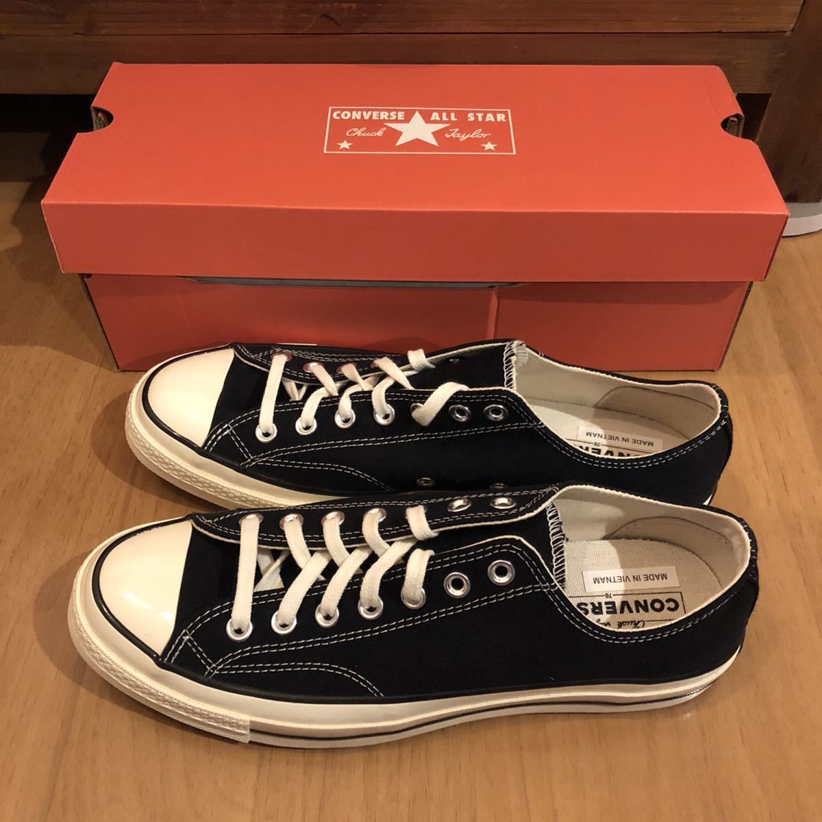 コンバース チャックテイラー CT70 ブラック キャンバス 29㎝ CM表記