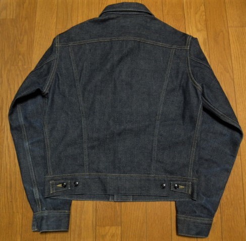 濃紺！良品 DENIME 旧ドゥニーム Lee 101-Jタイプ リジット デニム