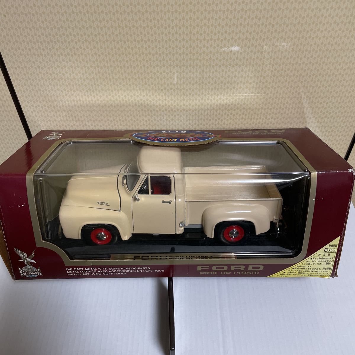 1/18 FORD PICK UP FORD F100 1953 アイボリー フォード F100