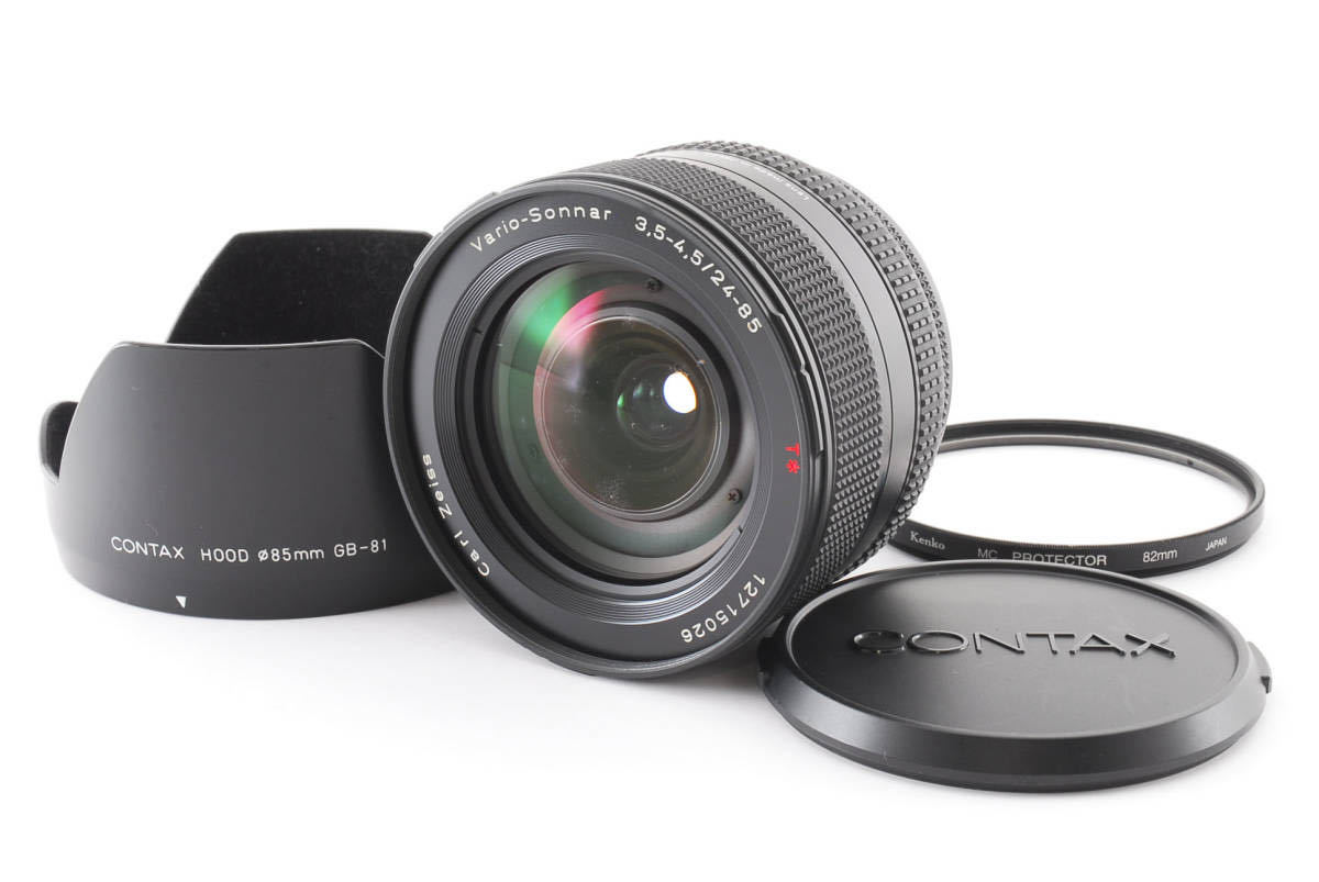Zeiss Vario-Sonnar T* Contax Carl Lens 80-200mm CONTAX Review: 4.5 