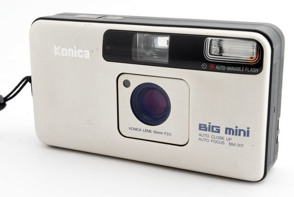 大人気】 Konica BiG mini コニカ ビッグミニ BM-201 ☆ コンパクト