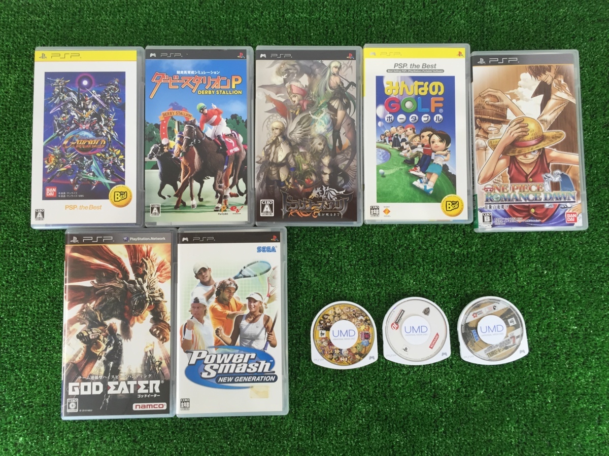 ◎藤沢店◎【現状品】F‐1285 PSP 本体2台 PSP-1000 ソフト