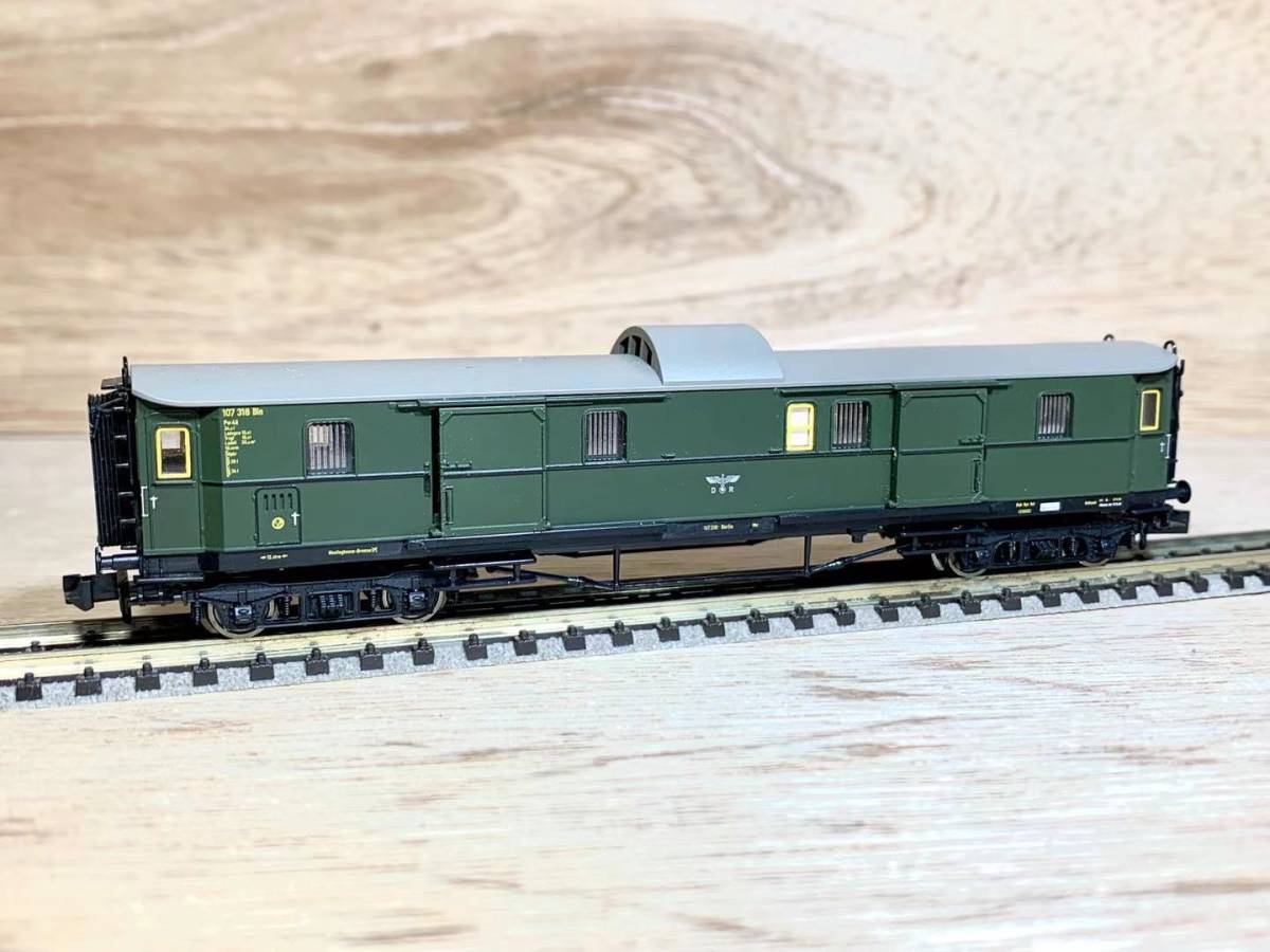 FLEISCHMANN Nゲージ 7912-1 DRG ドイツ帝国鉄道 四軸荷物車 鷲マーク