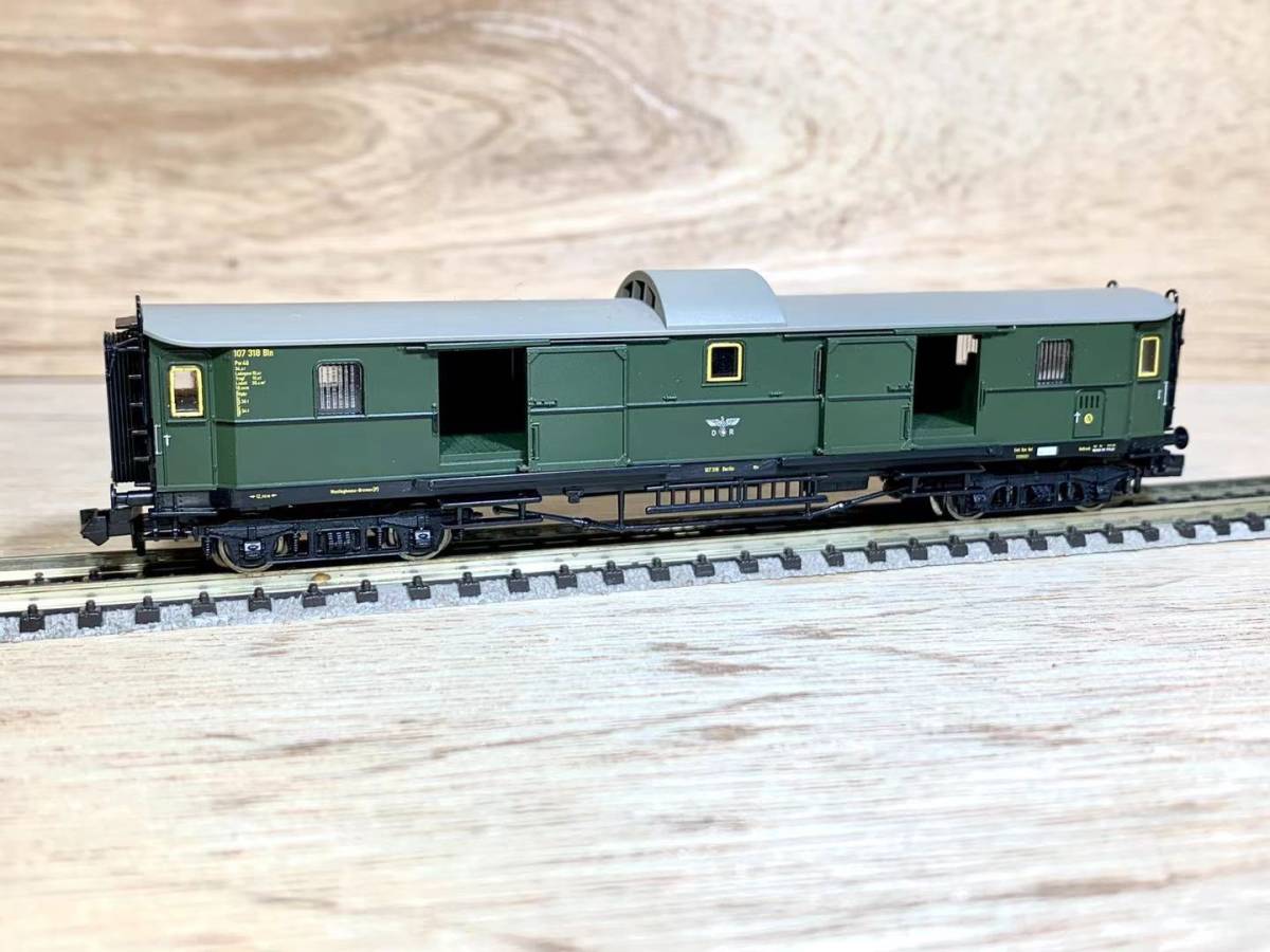 FLEISCHMANN Nゲージ 7912-1 DRG ドイツ帝国鉄道 四軸荷物車 鷲マーク