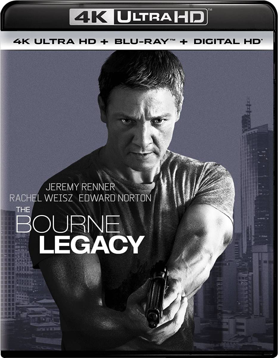 (未使用･未開封品)　ボーン・レガシー  (4K ULTRA HD + Blu-rayセット) [4K ULTRA HD + Blu-ray] qdkdu57 映画 ボーン・レガシー 米国版 4K UHD・ブルーレイ 中古 【日本語収録