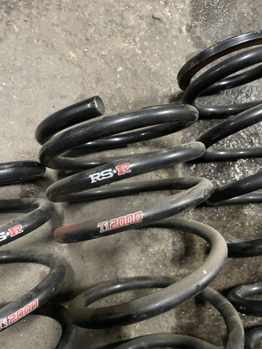 JZS130 クラウンワゴン RS-R Ti2000 ダウンサス 中古品(スプリング 