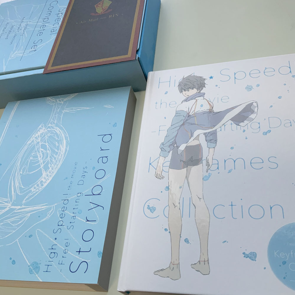 映画ハイ☆スピード! Keyframes Collection 原画集 絵コンテ集 凛の 