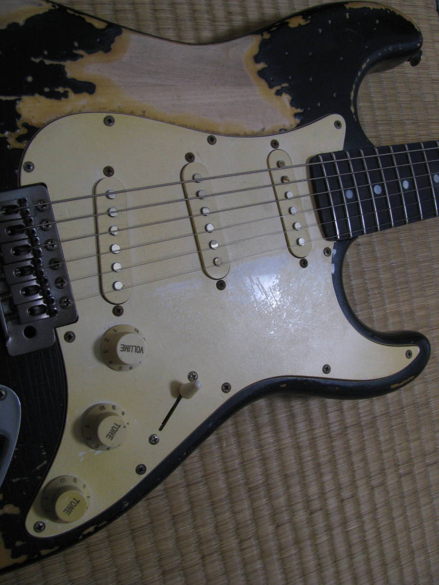 ストラトキャスター・ハードレリック・ノーブランド・中古品 レリック