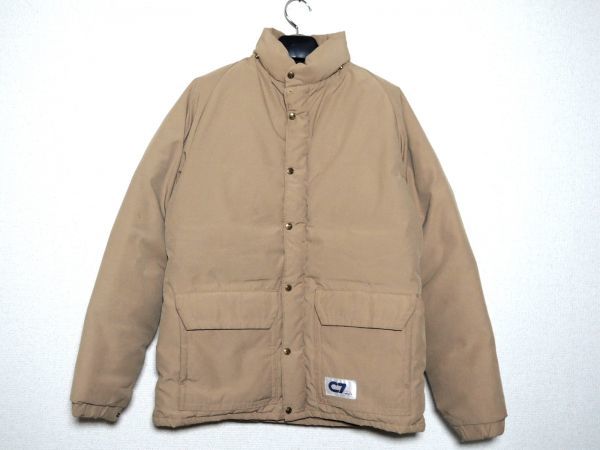 70s C7 CAMP7 キャンプセブン CASCADE Ⅱ ダウンジャケット Sサイズ 