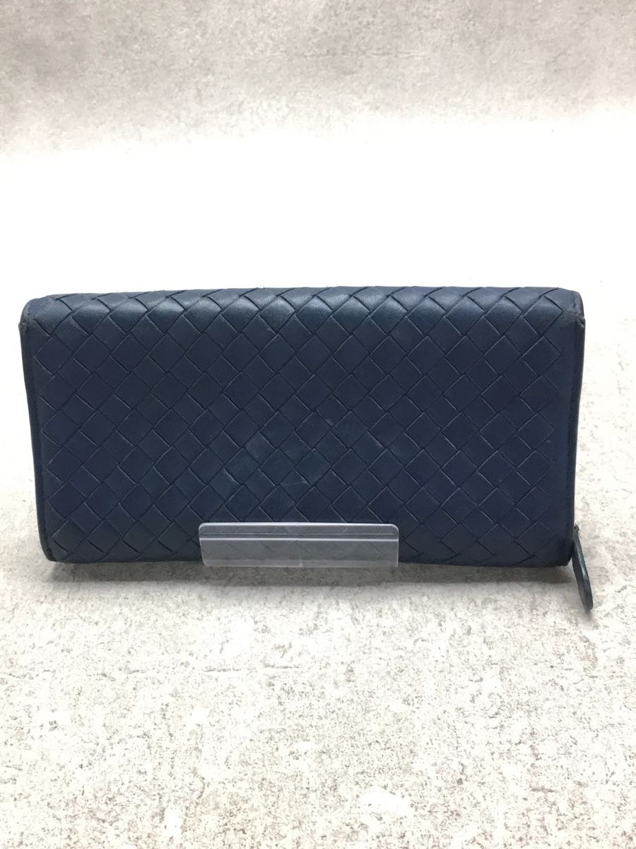 BOTTEGA VENETA◆長財布/レザー/BLU/150509 ボッテガヴェネタ BOTTEGA VENETA ボッテガヴェネタ&frasl;長財布&frasl;茶 ブラウン&frasl;レザー レディース