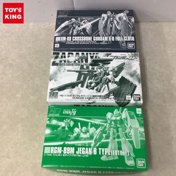 人気セール，高品質 1円 HGUC 等 1/144 クロスボーン ガンダムX-0フルクロス ジェガン Bタイプ F91 Ver. 他(プラモデル)｜売買されたオークション情報、yahooの商品情報をアーカイブ公開 - オークファン その他
