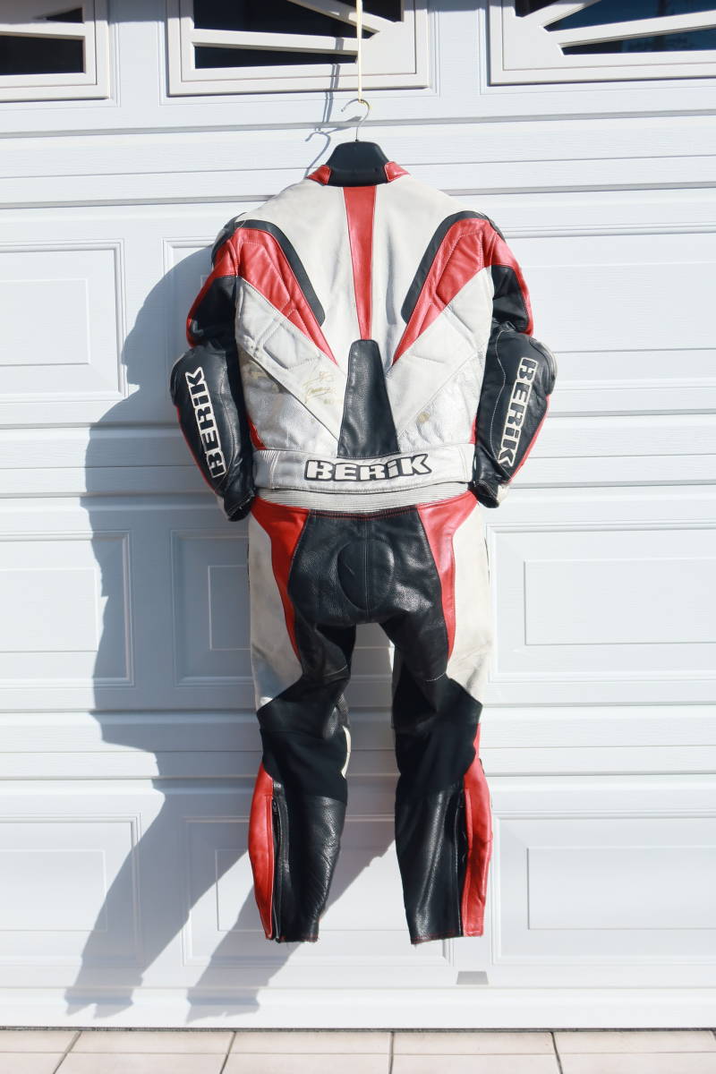 BERIK ２ピースレーシングスーツ（中古）身長166㎝，体重65㎏_9