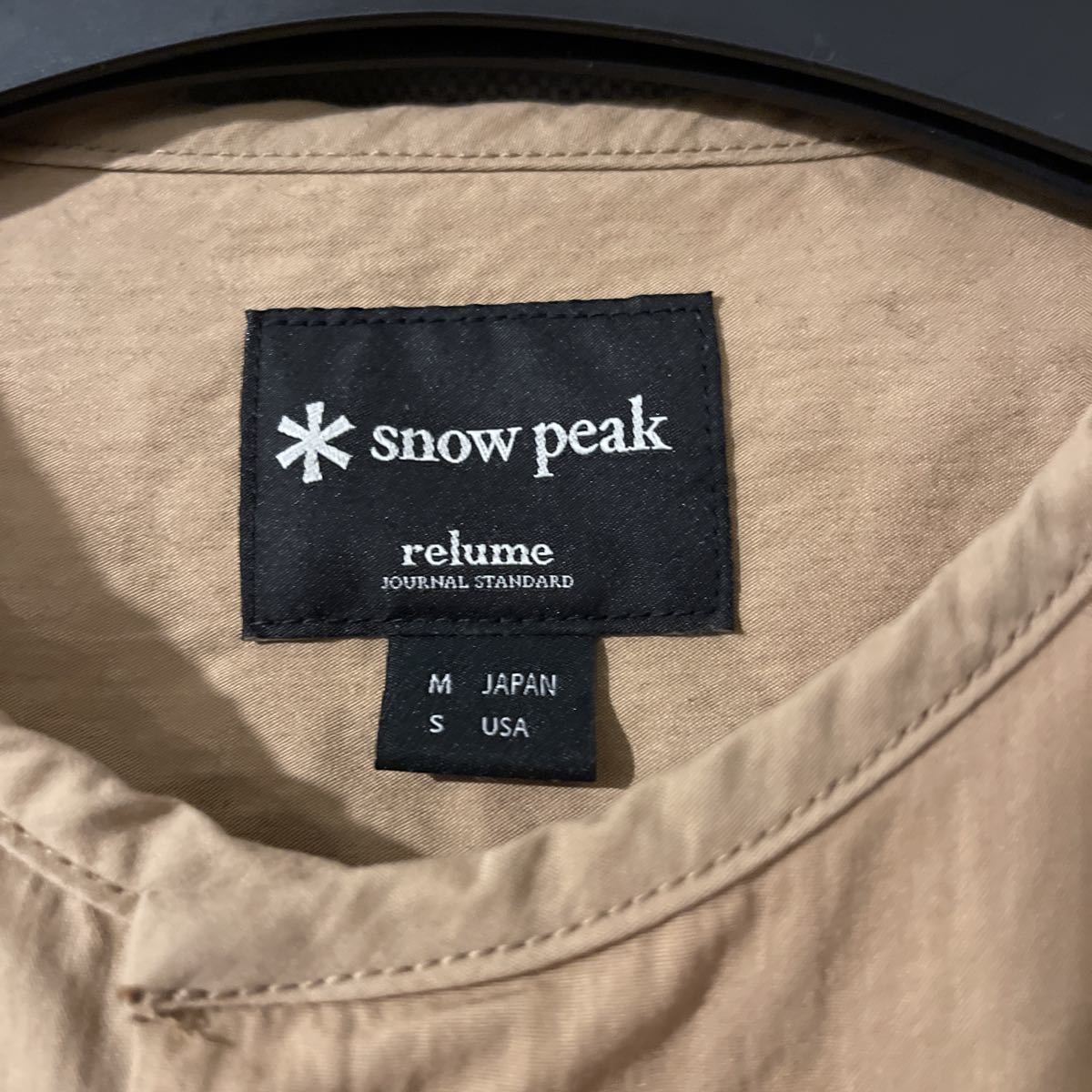 Snow Peak × JOURNAL STANDARD relume / スノーピーク 別注 Relaxed 