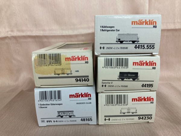 | Märklin - Marklin Car 0 – ドイツ・メルクリン Modern traction at Trainini Items 2026年 H0 Set.