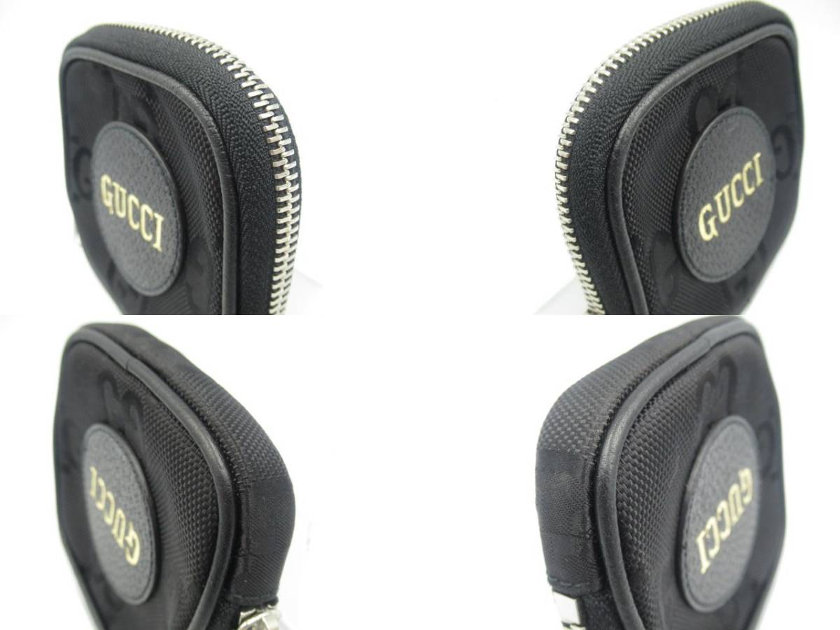 グッチ GUCCI オフザグリッド 645060 GG 財布 ケース GGキャンバス ブラック GUCCI（グッチ） 645060 GG オフザグリッド 財布 コインケース GG
