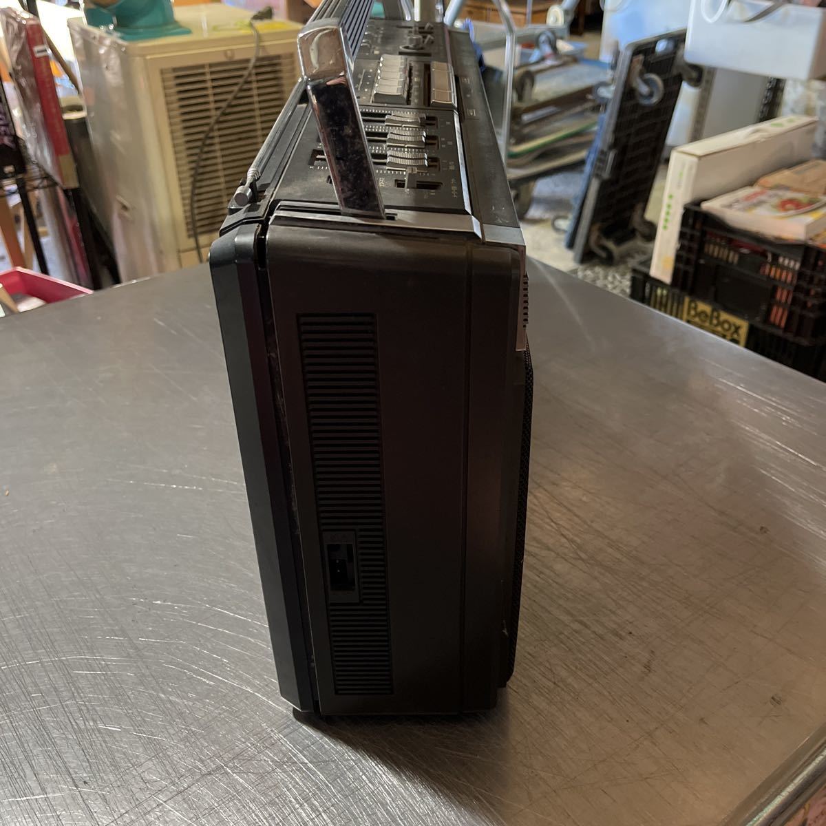 r2900 レトロ SHARP GF-505SB シャープ ラジオ付ステレオテープ