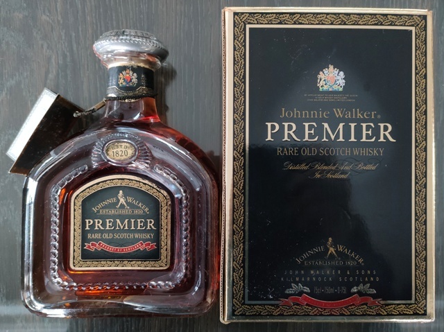 古酒 ジョニーウォーカー プレミア1820 箱付き スコッチ ☆古酒 古酒 ジョニーウォーカー プレミア1820 箱付き スコッチ ☆古酒