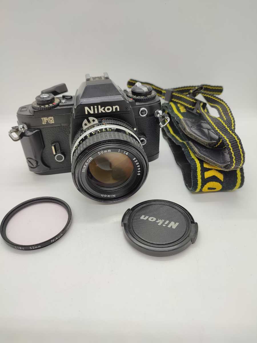 Nikon ニコン FG レンズ NIKKOR 50mm 1:1.4 フィルムカメラ