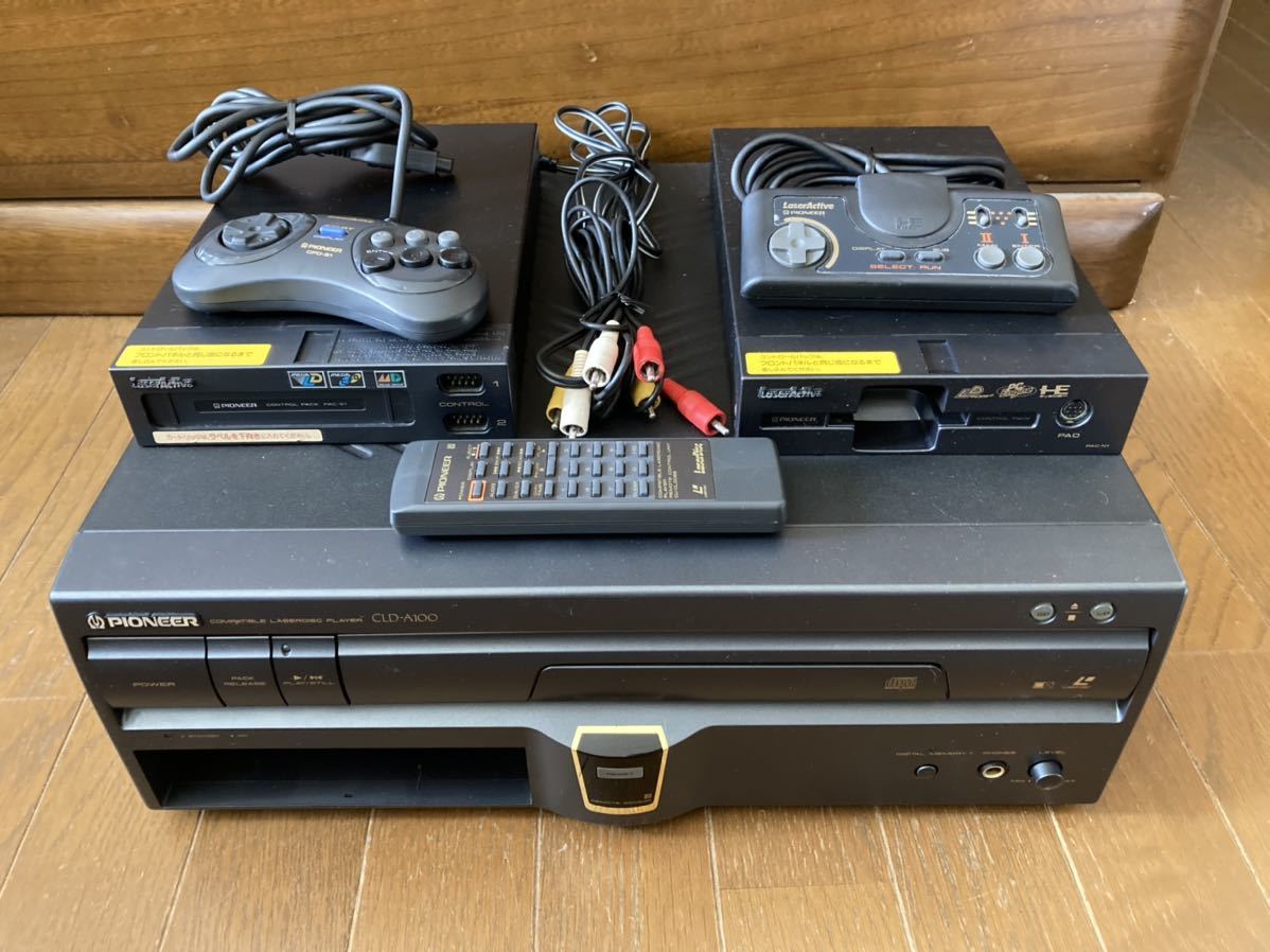 pioneer LDプレーヤー CLD-A100 メガLD（△ジャンク扱い】パイオニア 