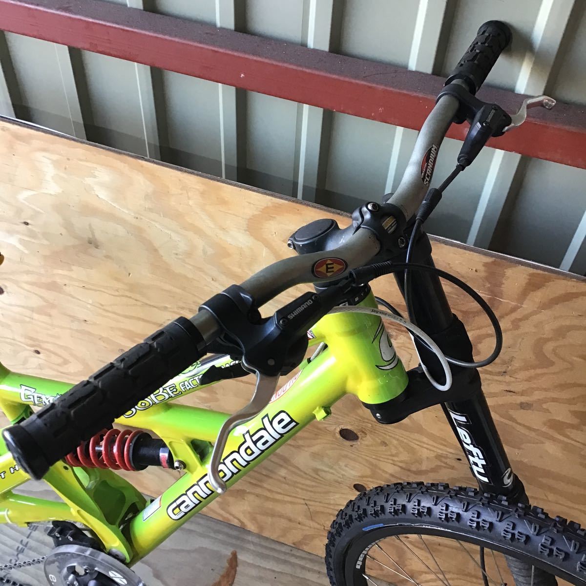 ♪cannondale gemini フレーム キャノンデール マウンテンバイク Lefty