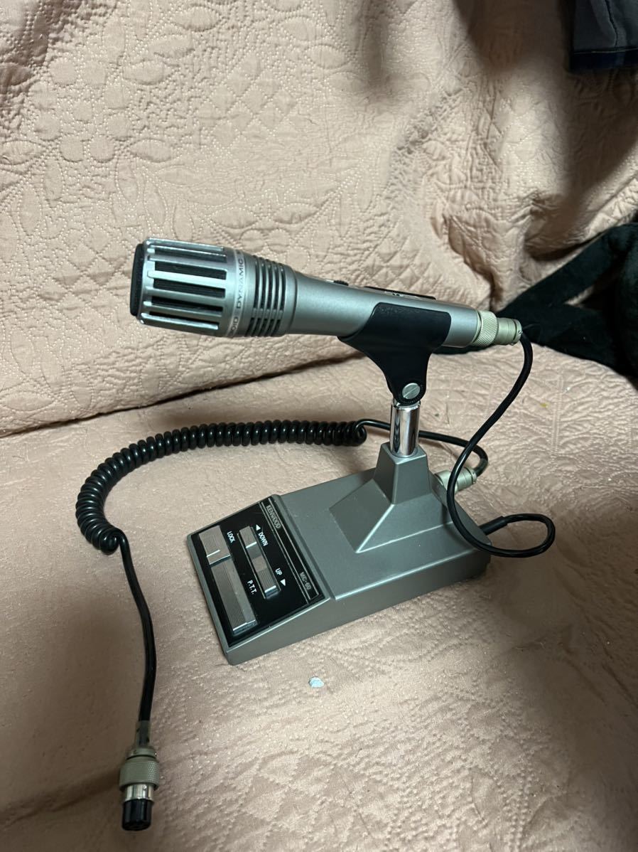 KENWOOD MC-60 TRIO Microphone Dynamic Desktop Ham スタンドマイク