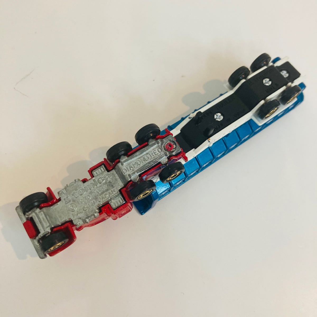 委託品】ロングトミカ L3 ダイアモンドレオ ダンプトレーラー