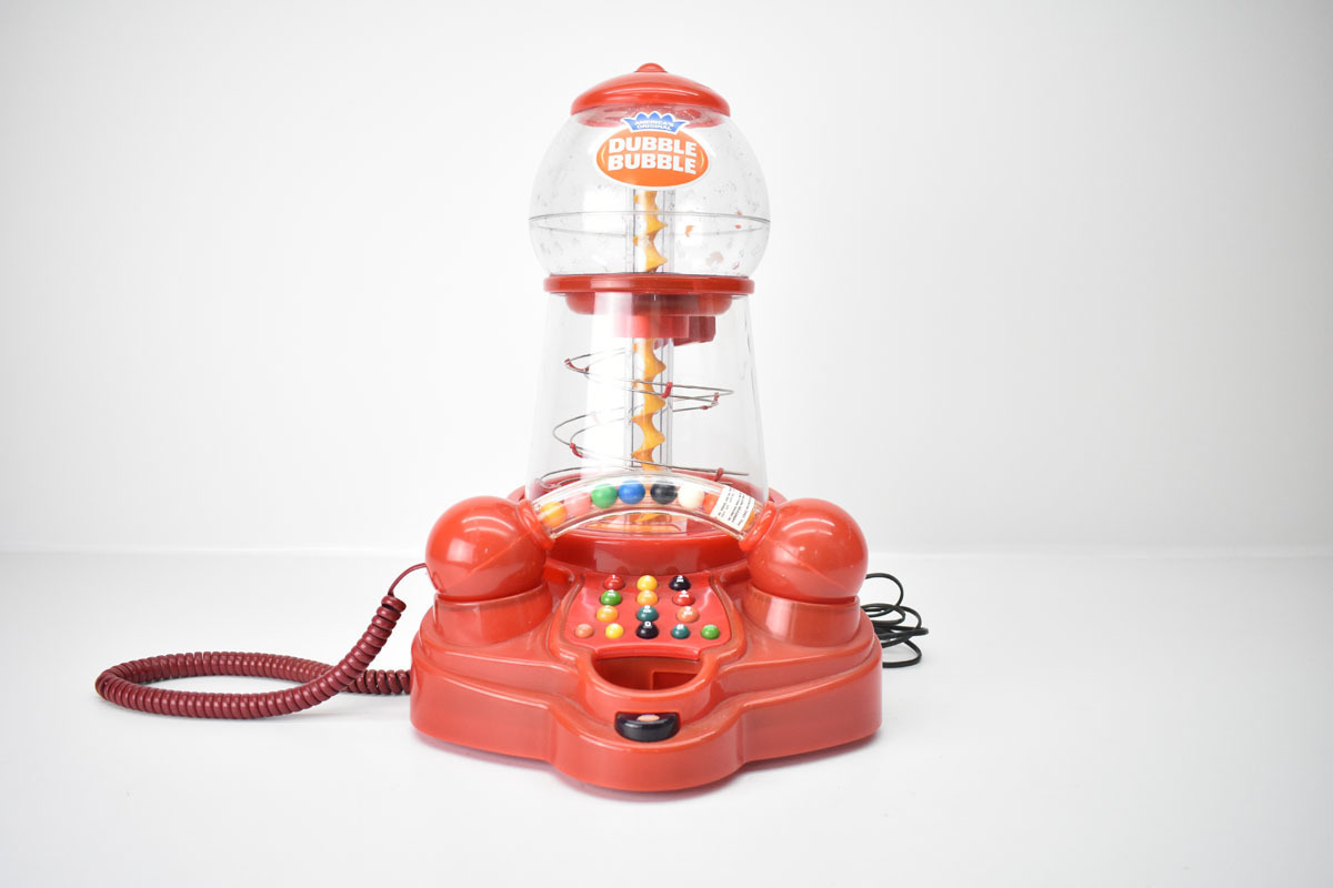ガムボールマシン 電話機 DUBBLE BUBBLE GUM BALL PHONE [バブルガム 