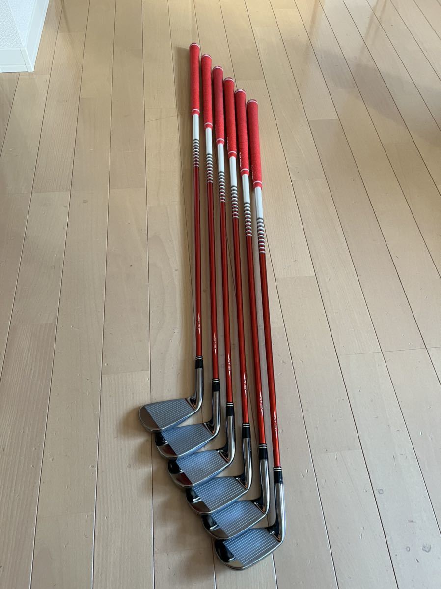 TOUR-AD テーラーメイド　バーナーTP 6本 S 美品