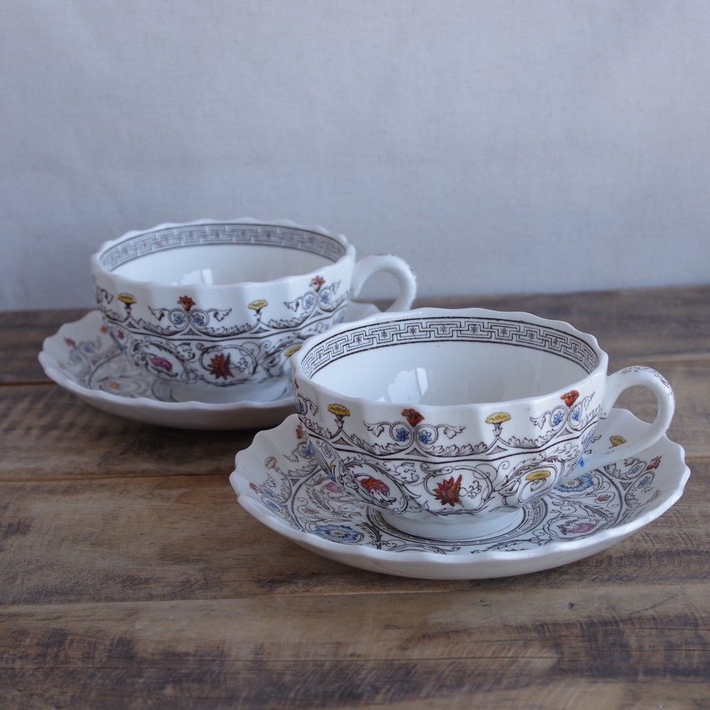 訳あり】2客セット ペア Spode スポード フローレンス Florence ティー 