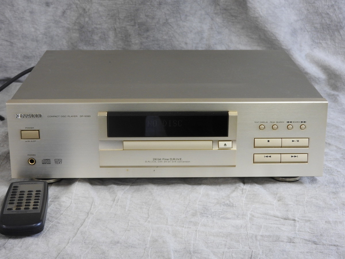 人気定番，お得 KENWOOD CDプレーヤー DP-5090(ケンウッド)｜売買されたオークション情報、yahooの商品情報をアーカイブ公開 - オークファン ケンウッド