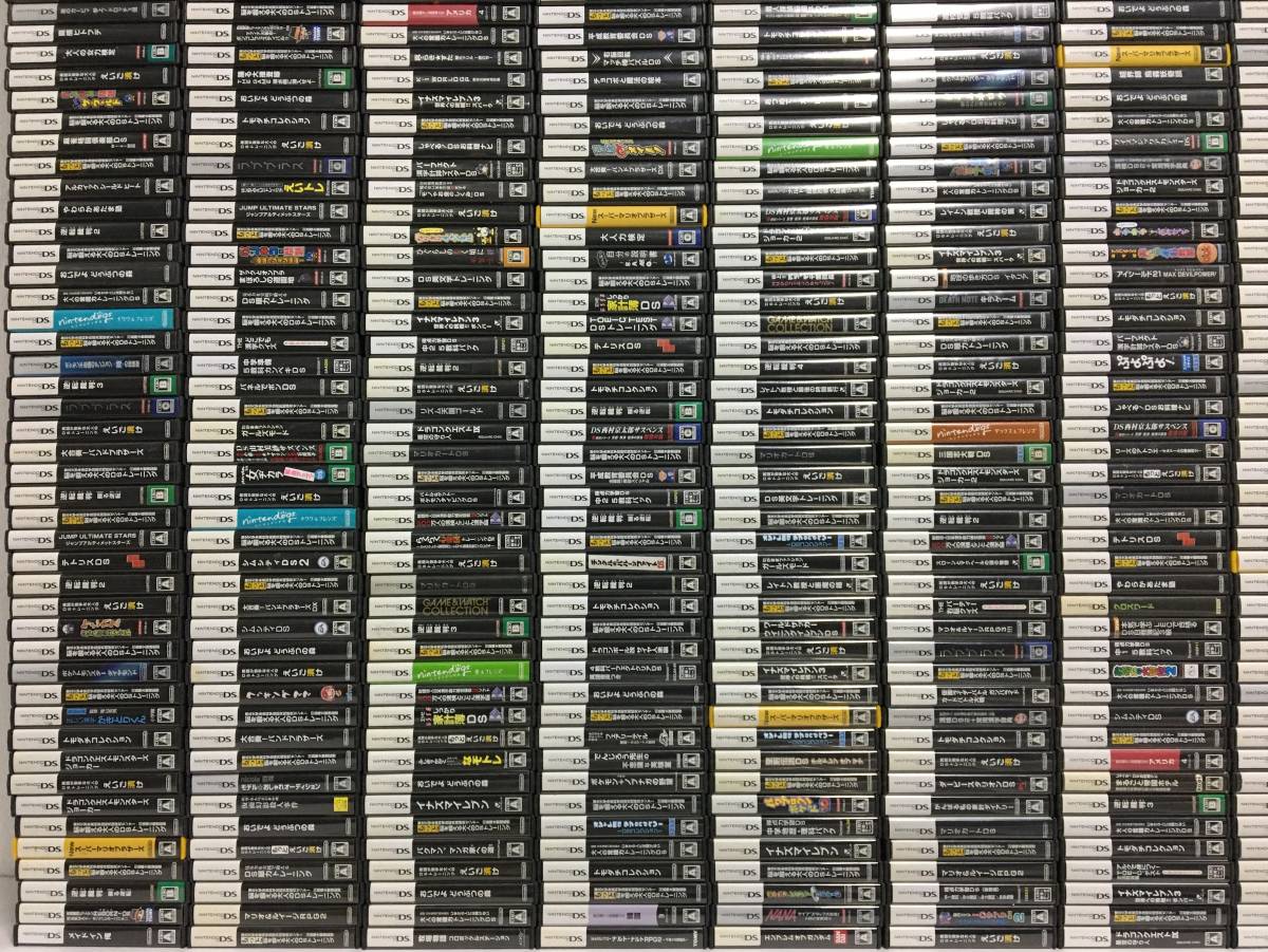 F611 ニンテンドー DS ソフト 1000本 超大量 まとめ売り 有罪×無罪