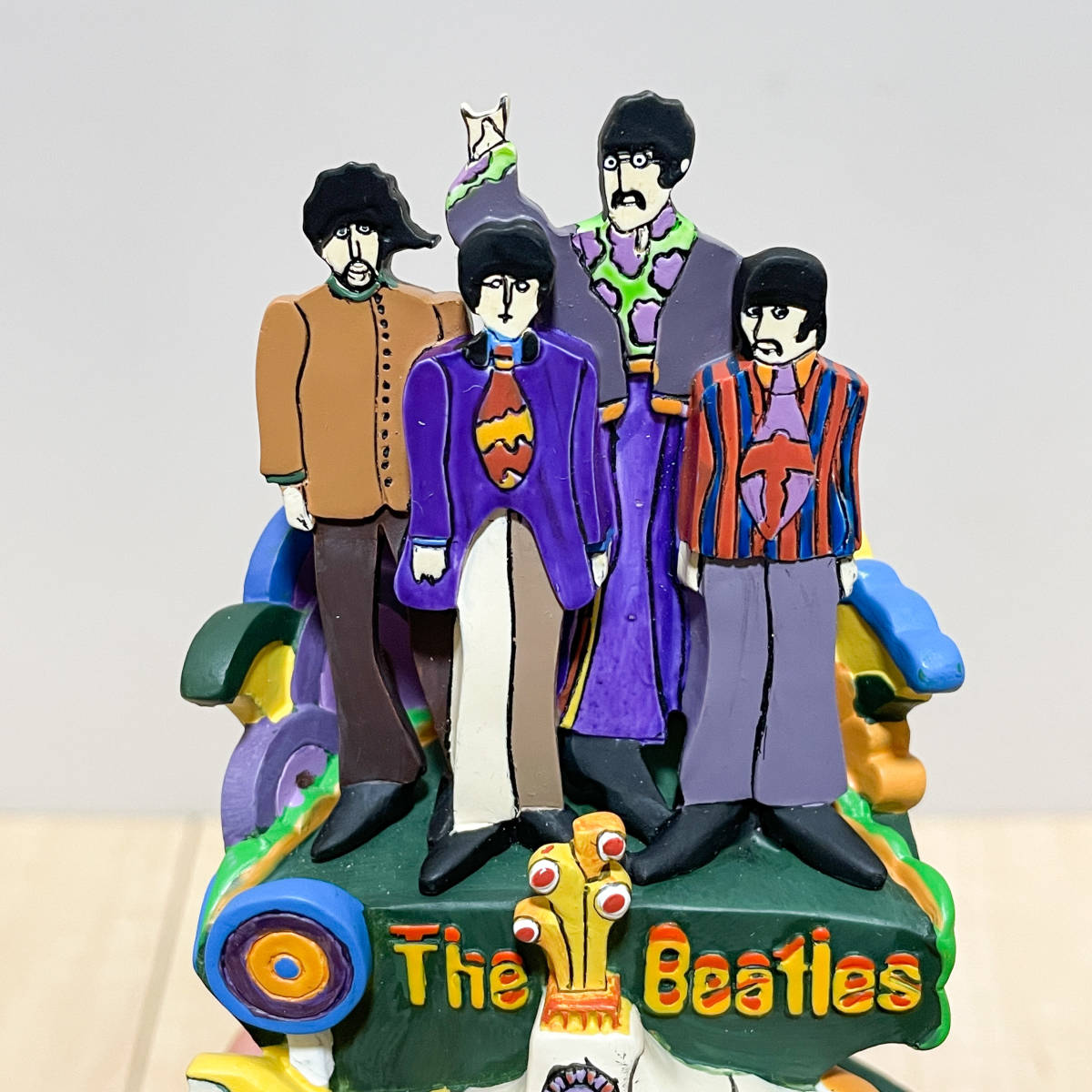 ビートルズ フランクリンミント フィギュア Beatles オルゴール Yellow